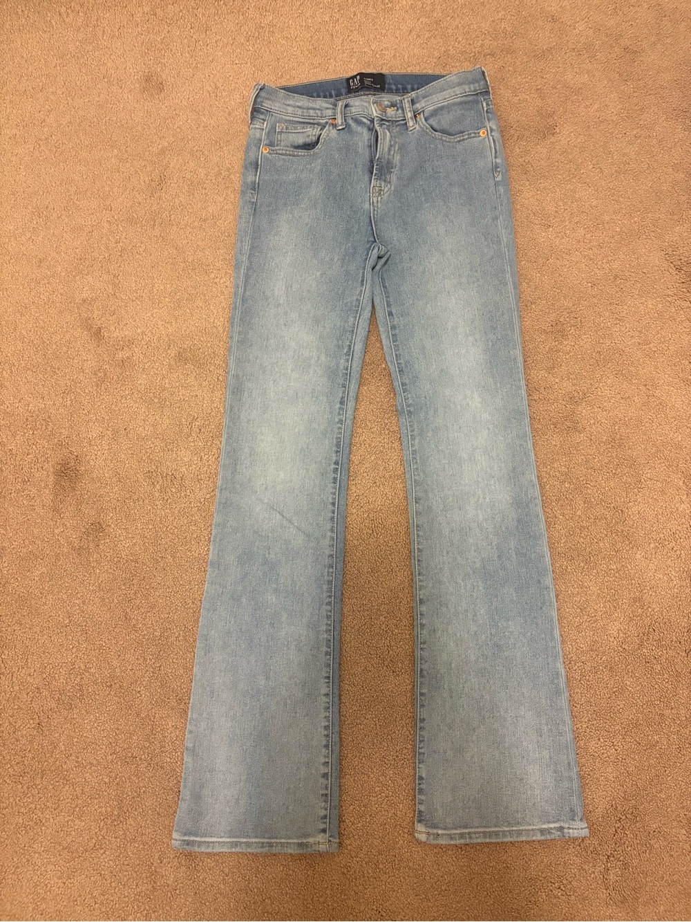 GAP Light Blue boot cut jeans size 25